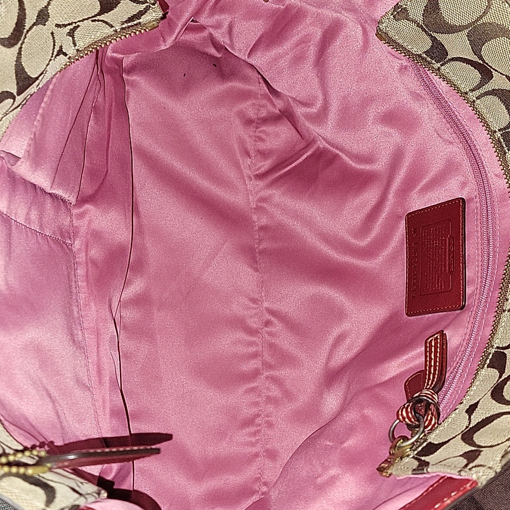 Coach Signature Gallery Tote with Matching Wallet - Picture 6 of 14